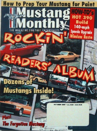 MUSTANG MONTHLY 1999 OCT - SALEEN SSC, PUZZLING '64 1/2 